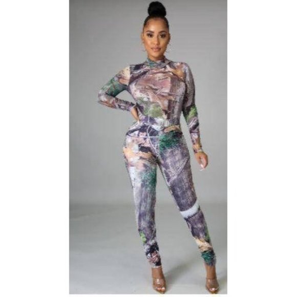 Can't Hide From Me Legging Set - Picture 1 of 4